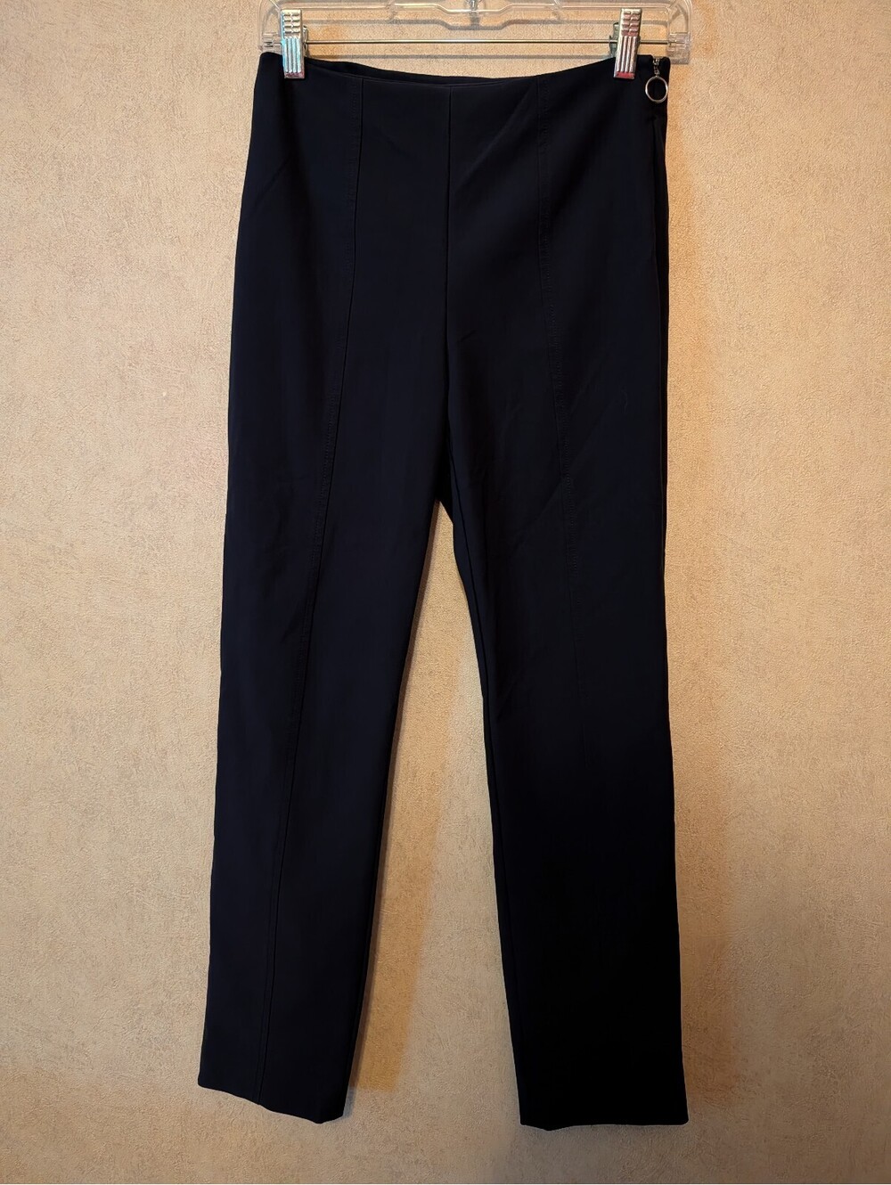 T ALEXANDER WANG navy straight leg trousers sz 6